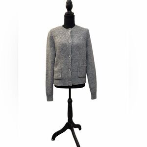 J Crew Shimmer Gray Women's Sweater